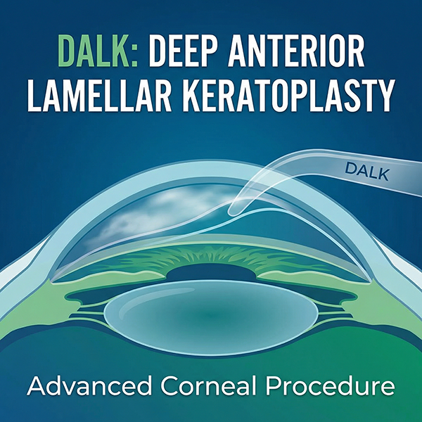 DALK (Deep Anterior Lamellar Keratoplasty)